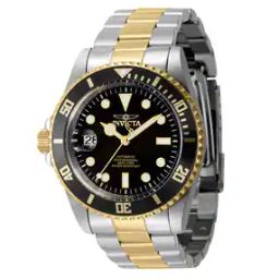 Analogue Watch with Push-Button Clasp Closure-18