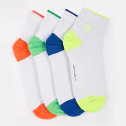 Pack of 4 Ankle-Length Socks-image-96