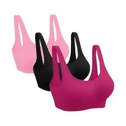 Non Wired Push-Up Sports Bra     -picture-40