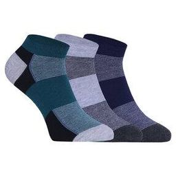 Pack of 3 Men Striped Ankle-Length Socks-image-62