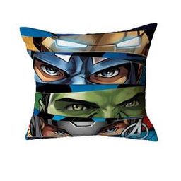 Zip-Closure Square Shape Cushion Cover -11