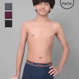 Pack of 4 Briefs with Elasticated Waist-image-10