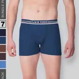 Pack of 7 Trunks with Elasticated Waist-image-51