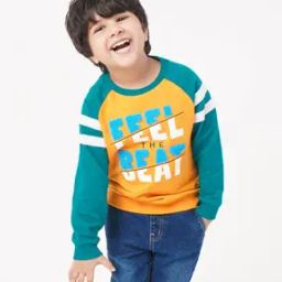 Sustainable Typographic Print Crew-Neck Sweatshirt-image-80