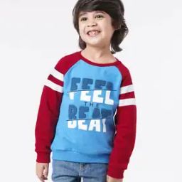 Sustainable Typographic Print Crew-Neck Sweatshirt-image-23