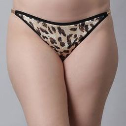 Animal Print G-String Panty-picture-45