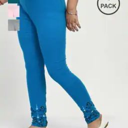 Pack of 4 Floral Print Leggings-image-56