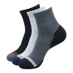 Pack of 3 Striped Ankle-Length Socks-picture-47
