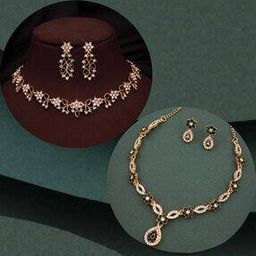 Women Necklace And Earings Set-19