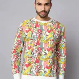 Graphic Print Crew-Neck Sweatshirt-picture-16