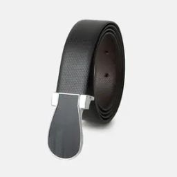 Men Wide Reversible Belt with Buckle Closure-image-17