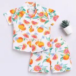 Girls Printed Shorts & Top Set-image-22