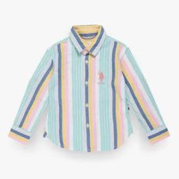 Boys Striped Regular Fit Shirt-image-31
