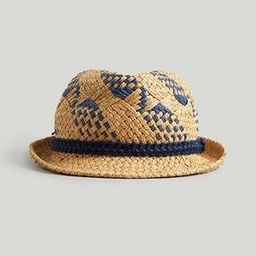 mothercare Boys Safari Straw Trilby Hat-picture-31