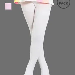 Pack of 2 Women High-Rise Stockings with Elasticated Waistband-image-82
