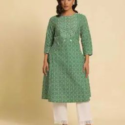 Women Floral Print Straight Kurta-picture-47