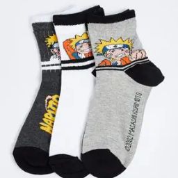 Boys Pack of 3 Everyday Socks-image-13