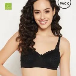 Women Pack of 2 Lace Non-Wired Bras-picture-14