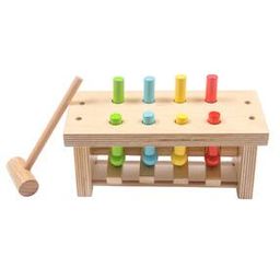  Pounding Bench Wooden Toy with Hammer-48
