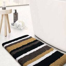 Striped Rectangular Bath Mat-13