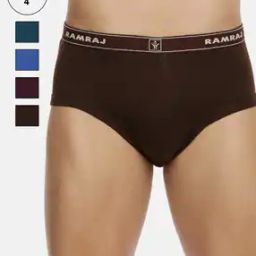 Pack of 4 Brand Elasticated Briefs-image-15