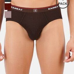 Pack of 4 Elasticated Waistband Briefs-11
