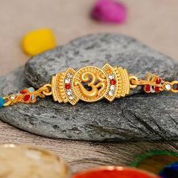 Stone-Studded Bracelet Rakhi-image-34