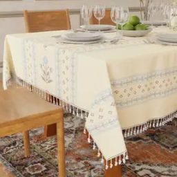 4 Seater Printed Dinning Table Cover-picture-46