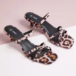Heeled Sandals with PU Upper-image-43