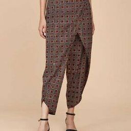 fabindia Ankle Length Dhoti-Pants with Elasticated Waistband-picture-1