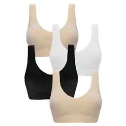 Women Pack of 4 Slip-On Sports Bras-picture-19
