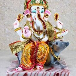 Moshak Ganesha Idol Showpiece-49