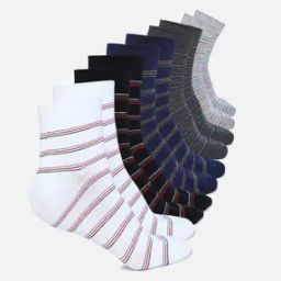 Pack of 5 Striped Everyday Socks-image-30