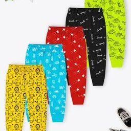 Pack of 5 Printed Pyjamas-picture-33