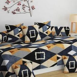 120 TC Geometric Print Single Bedsheet Set-image-7