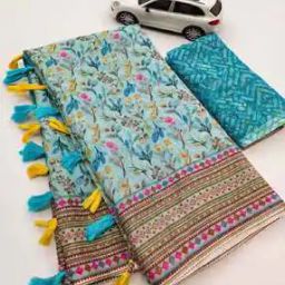 Women Traditional Saree With Blouse -image-88