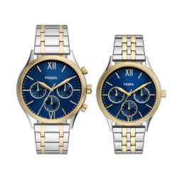 fossil Round Dial Chronograph Watch   image 1