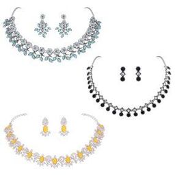 Women Necklace & Earings Set-image-18