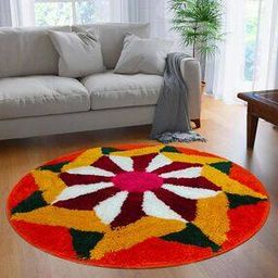 Rangoli Door Mat For Pooja  -25