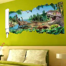 3D Dinosaur World Design Wall Sticker-42