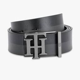 Belt with Metal Logo Buckle-24