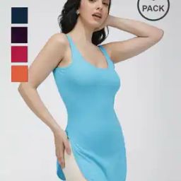 Women Cotton Camisole Pack of 5-image-2