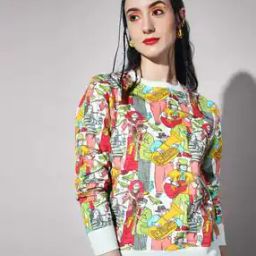 Printed Round-Neck Sweatshirt-picture-42