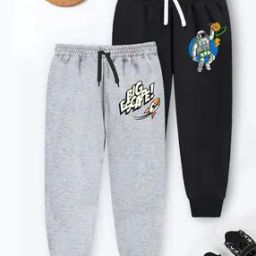 Boys Pack of 2 Mid-Rise Joggers-picture-46