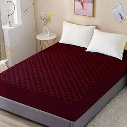 Waterproof Breathable Fitted Single Bed Mattress Protector-image-91