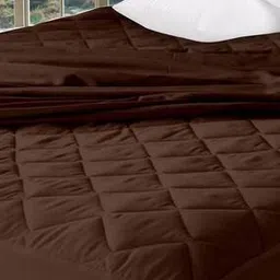 waterproof Breathable Fitted Queen Size Bed Mattress Protector-image-46