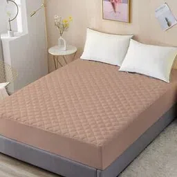 Waterproof Breathable Fitted King Size Bed Mattress Protector-image-33