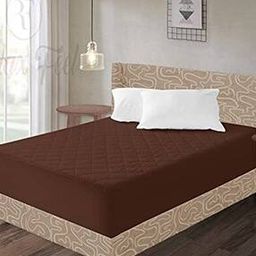 Waterproof Breathable Fitted Single Bed Mattress Protector-image-98