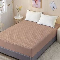 Waterproof Breathable Fitted Single Bed Mattress Protector-image-90