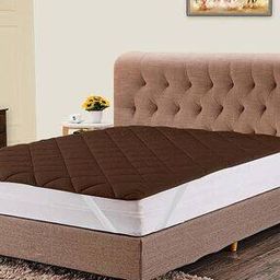 Elastic Strap Waterproof Breathable Double Size Mattress Protector-picture-22